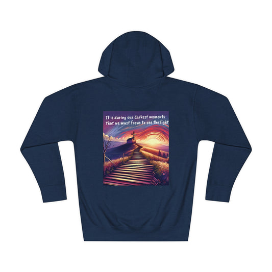 Keep Pushing Motivational Hoodie