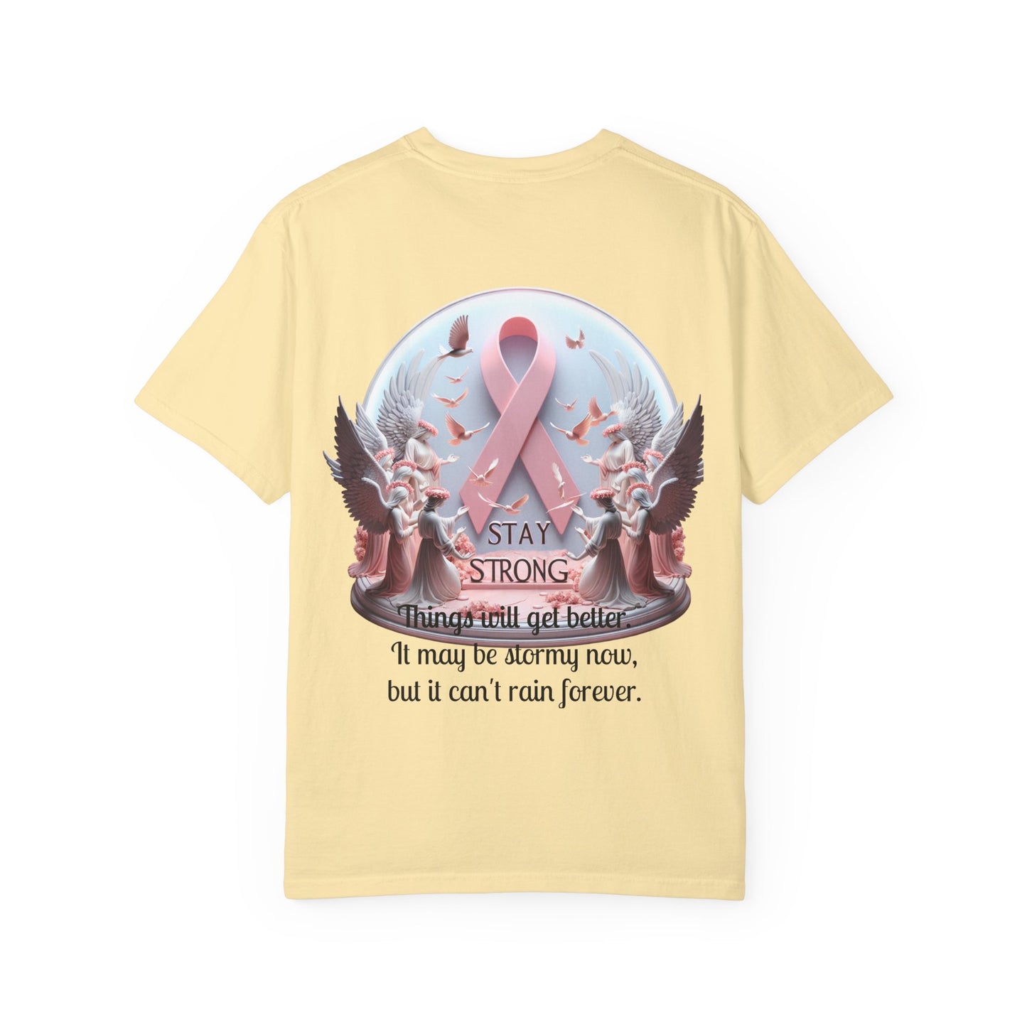 Motivational Tshirt Stay Strong Cancer