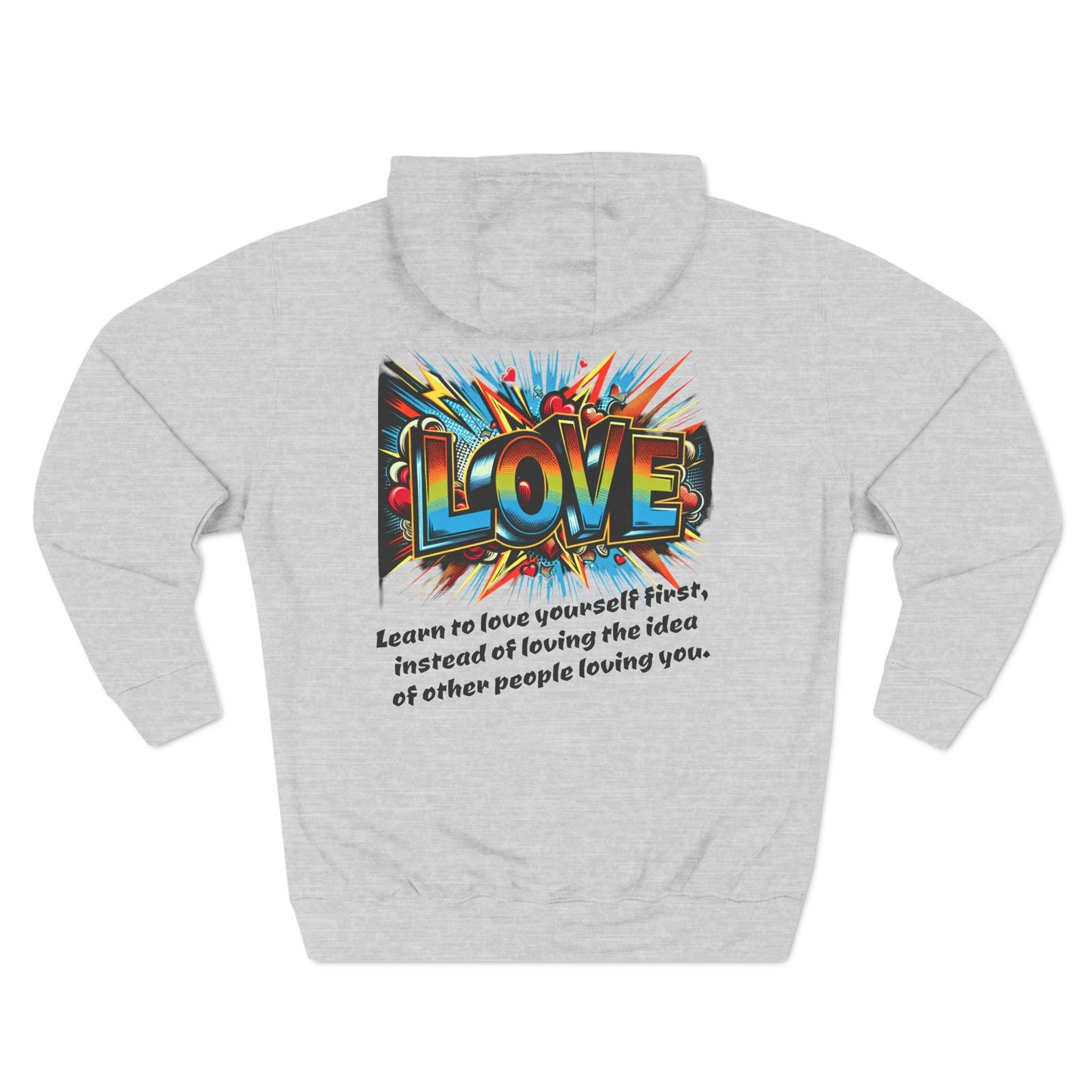 Motivational Hoodie Love you