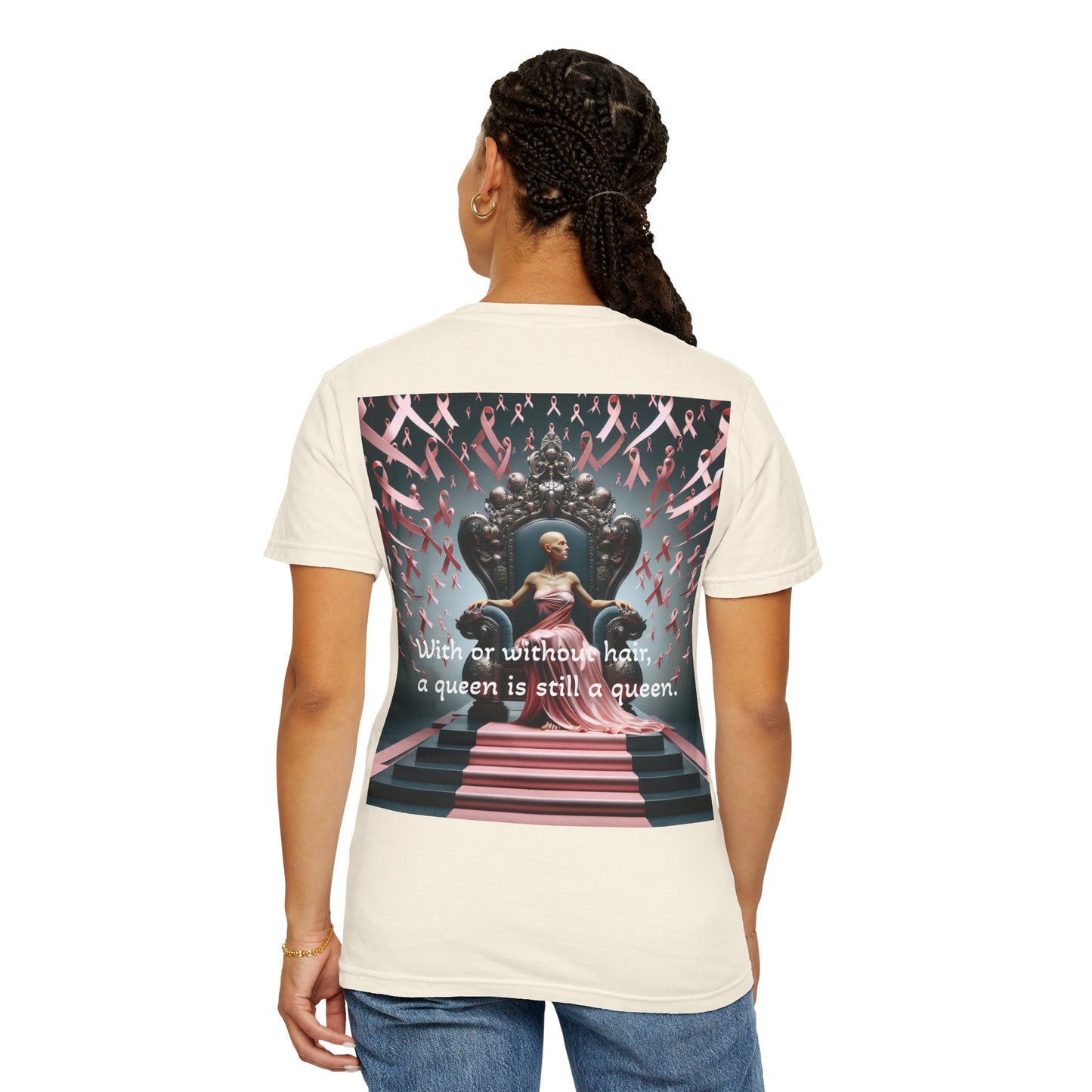 Cancer Queen Garment-Dyed T-shirt