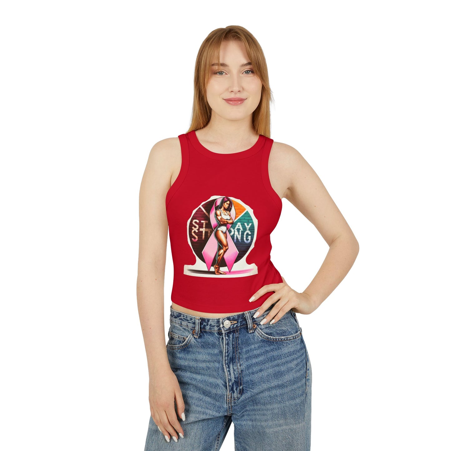 Women's Tank Top Cancer Fighter