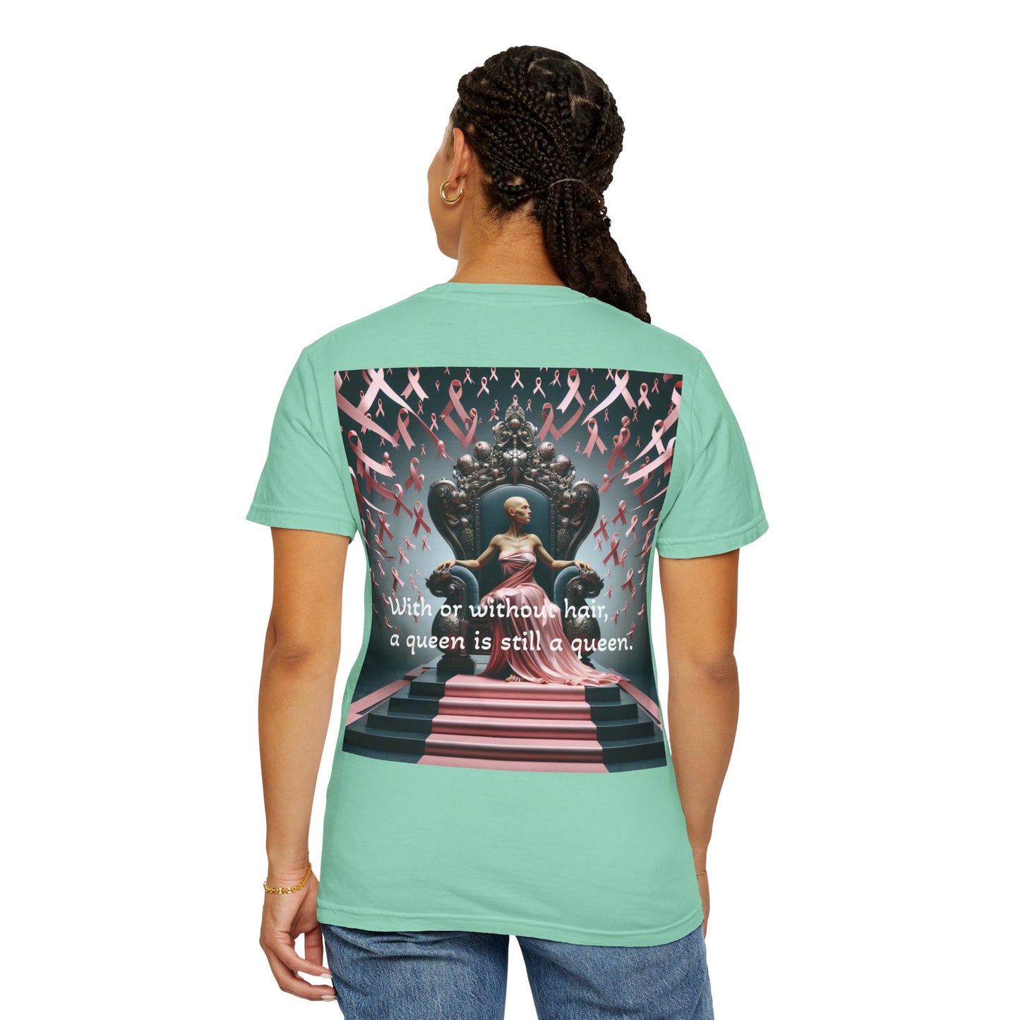 Cancer Queen Garment-Dyed T-shirt