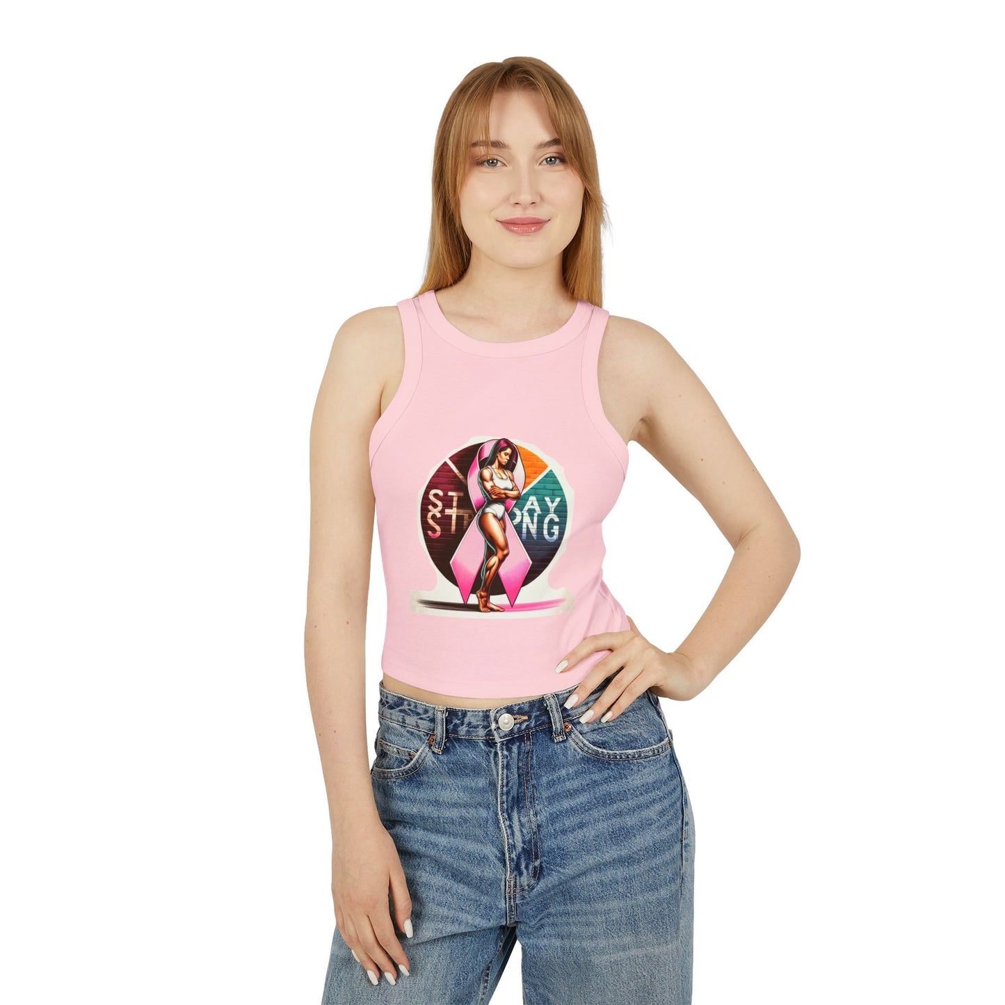 Women's Tank Top Cancer Fighter