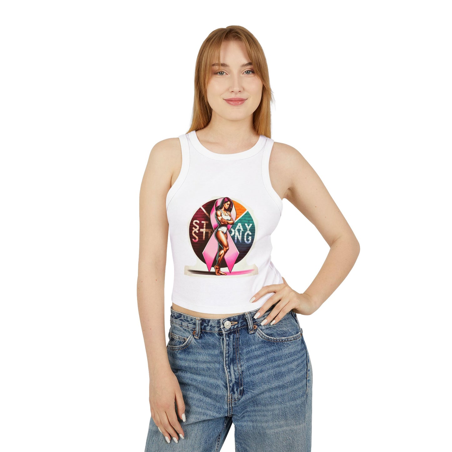 Women's Tank Top Cancer Fighter