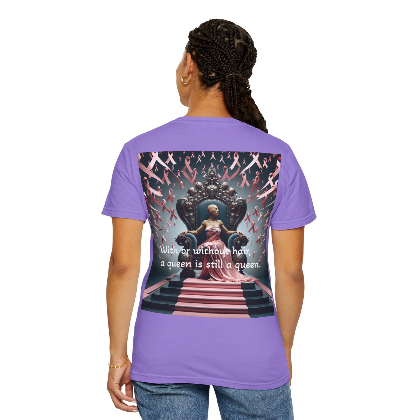 Cancer Queen Garment-Dyed T-shirt