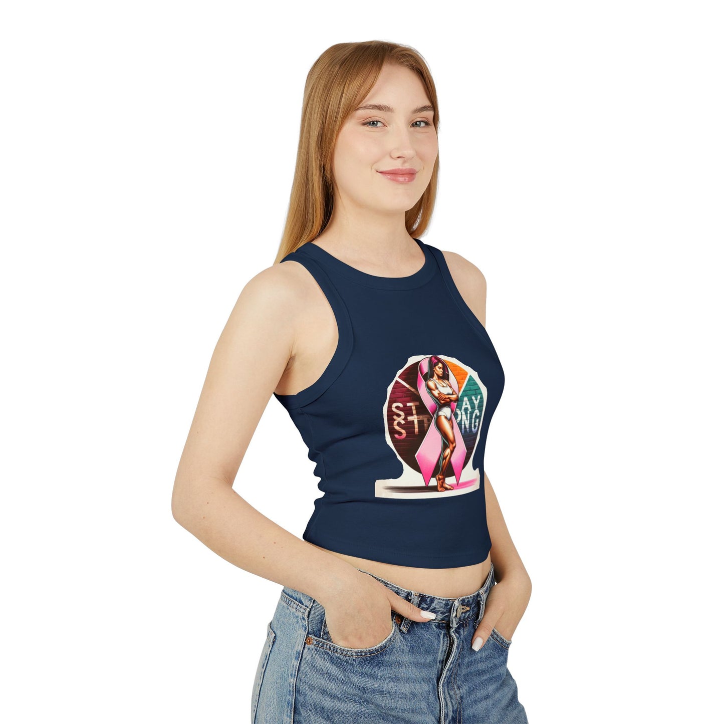 Women's Tank Top Cancer Fighter