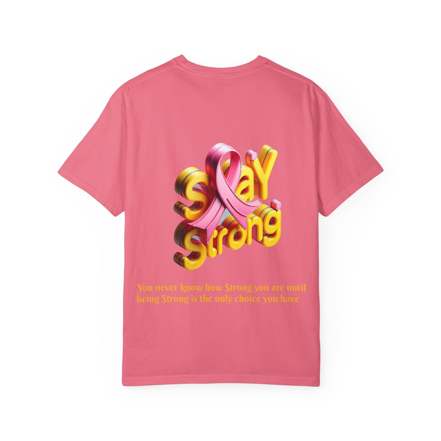 Stay Strong Motivational Cancer Tshirt