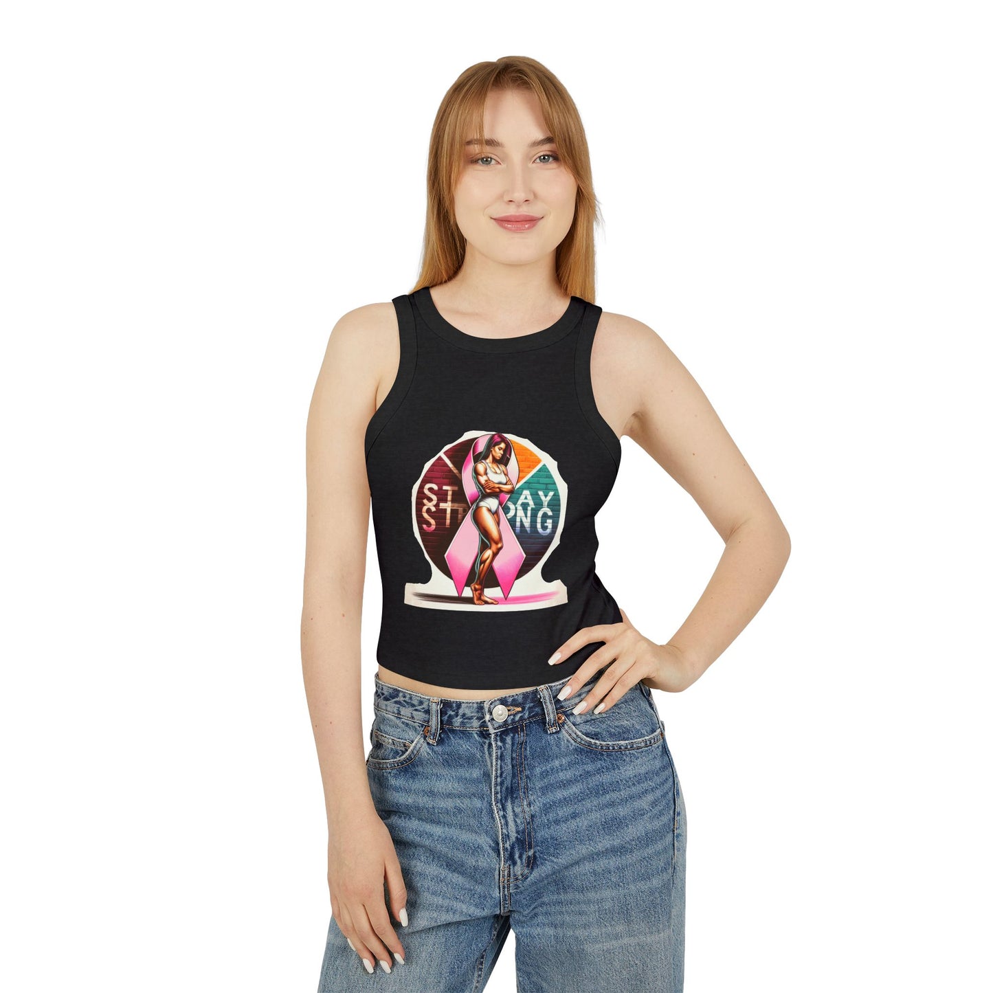 Women's Tank Top Cancer Fighter