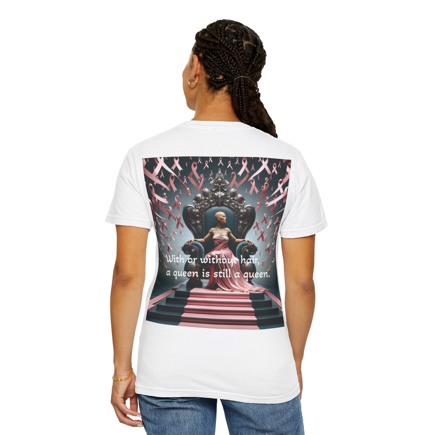 Cancer Queen Garment-Dyed T-shirt