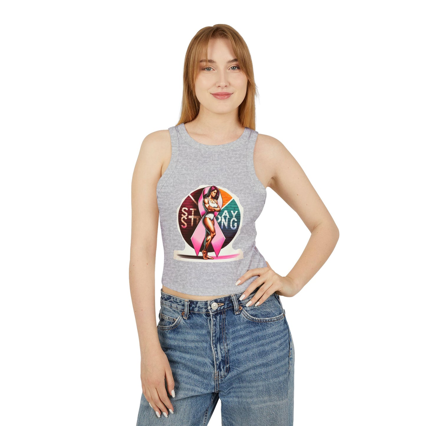 Women's Tank Top Cancer Fighter