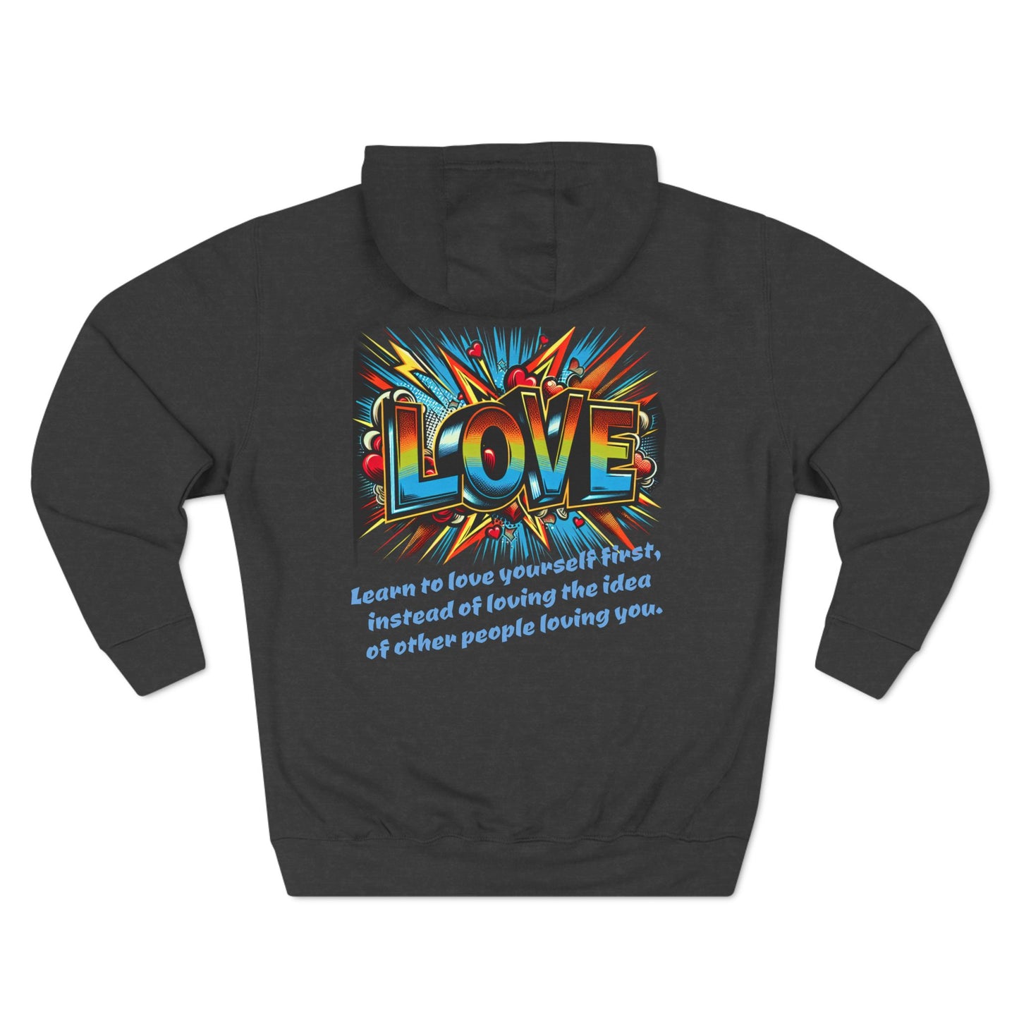 Motivational Hoodie Love you